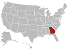 Georgia map